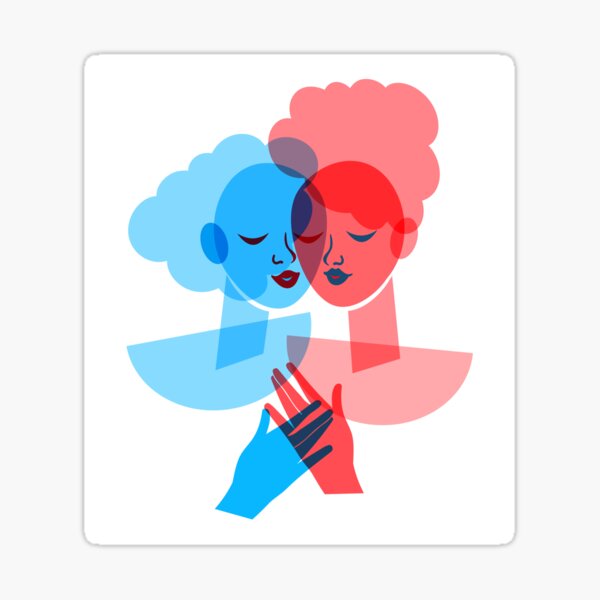 Holding Hands Sticker