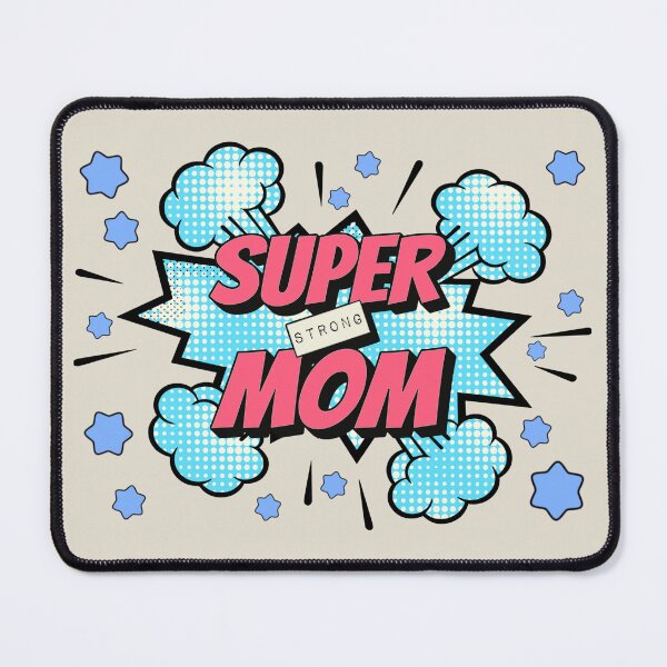 Item preview, Fun Comic Book Super Strong Mom, Great Design For Strong Moms, Perfect For Mother's Day designed and sold by TrulyEpoque.