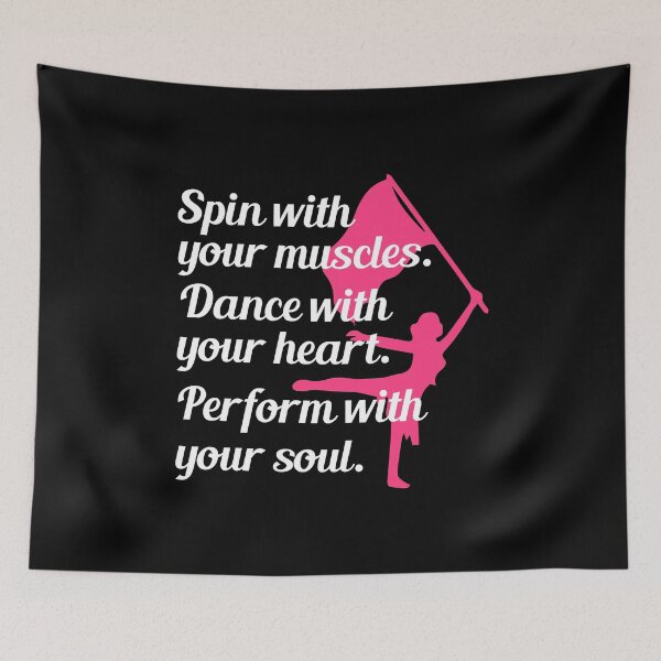 Item preview, Winter Color Guard Flag Corps Dance Dancer designed and sold by CuteDesigns1.