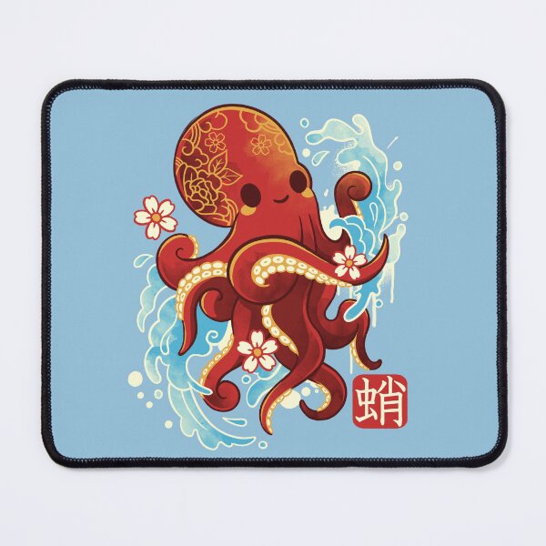 Item preview, Japanese octopus kawaii designed and sold by NemiMakeit.