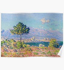 Monet land scape Poster