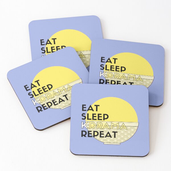 Item preview, Eat Sleep Kdrama Repeat | Kdrama marathon designed and sold by Kdramaspot.