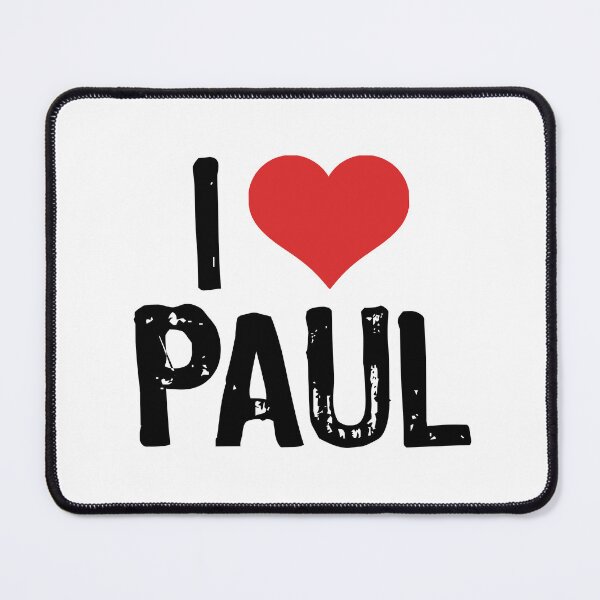 Item preview, I Love Paul designed and sold by The "I Love Everything" Shop.