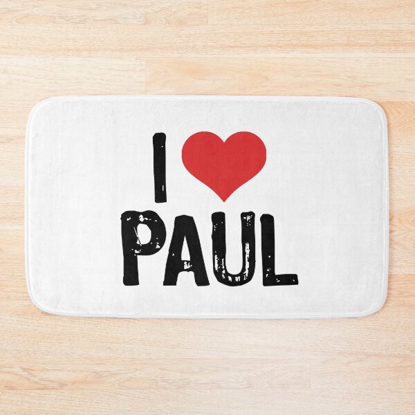 Item preview, I Love Paul designed and sold by The "I Love Everything" Shop.