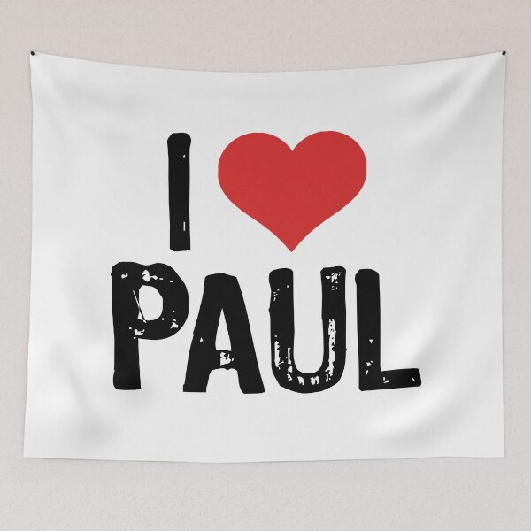 Artikelvorschau, Ich liebe Paul entworfen und verkauft von The "I Love Everything" Shop.