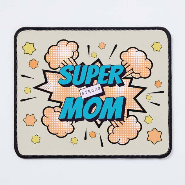 Item preview, Colorful Comic Book Super Strong Mom, Great Design For Strong Moms, Perfect For Mother's Day designed and sold by TrulyEpoque.
