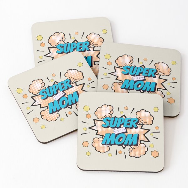 Item preview, Colorful Comic Book Super Strong Mom, Great Design For Strong Moms, Perfect For Mother's Day designed and sold by TrulyEpoque.