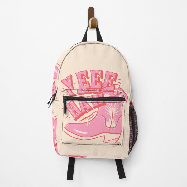 Item preview, YEEHAW | Pink Cowboy Space Cowgirl Rodeo Boot Preppy Aesthetic | HOWDY Y'ALL | White Background designed and sold by PEARROT.