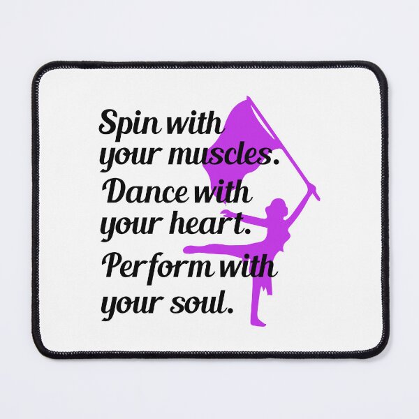 Item preview, Winter Color Guard Flag Corps Dance Dancer designed and sold by CuteDesigns1.