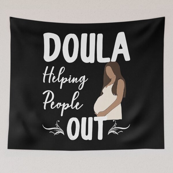 Item preview,  Doula Helping People Out Pregnant Midwife Birth Coach  designed and sold by rileyamiy.