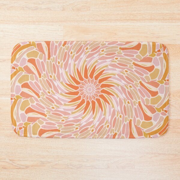 Item preview, Retro Swirl Mandala designed and sold by Kelly Dietrich Mandala & Fractal Art.