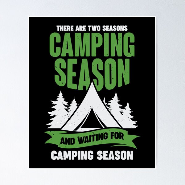 Item preview, Funny Camping Season Scout Camper Gift designed and sold by Marcid95.