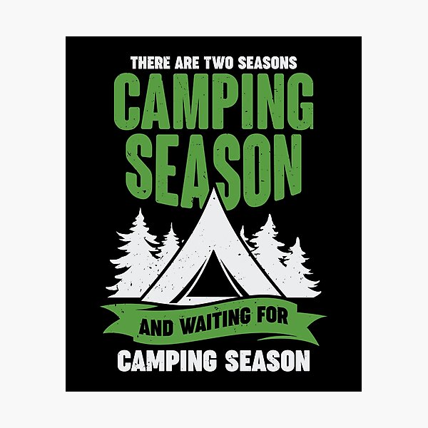 Item preview, Funny Camping Season Scout Camper Gift designed and sold by Marcid95.
