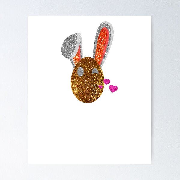 Item preview, glitter emoji Easter egg designed and sold by bestdesign4u.