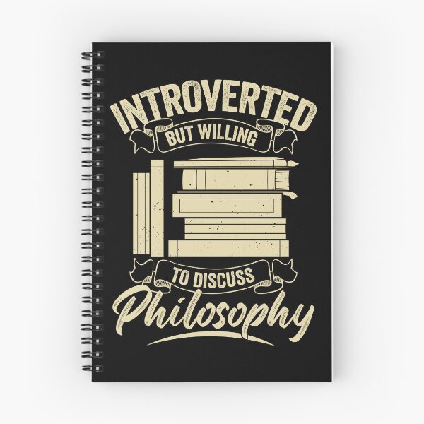 Item preview, Introverted But Willing To Discuss Philosophy designed and sold by Marcid95.