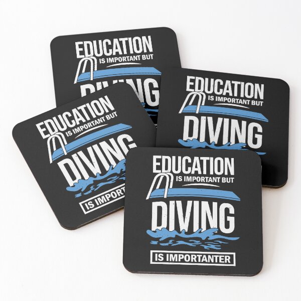 Item preview, Education Is Important But Diving Is Importanter designed and sold by Marcid95.
