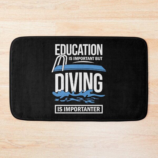 Item preview, Education Is Important But Diving Is Importanter designed and sold by Marcid95.