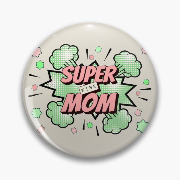 Item preview, Cool Comic Book Super Wise Mom, Great Design For Wise Moms, Perfect For Mother's Day designed and sold by TrulyEpoque.