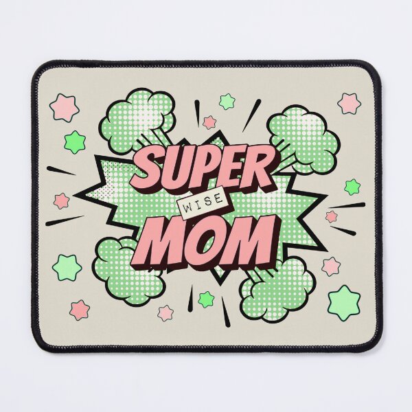 Item preview, Cool Comic Book Super Wise Mom, Great Design For Wise Moms, Perfect For Mother's Day designed and sold by TrulyEpoque.