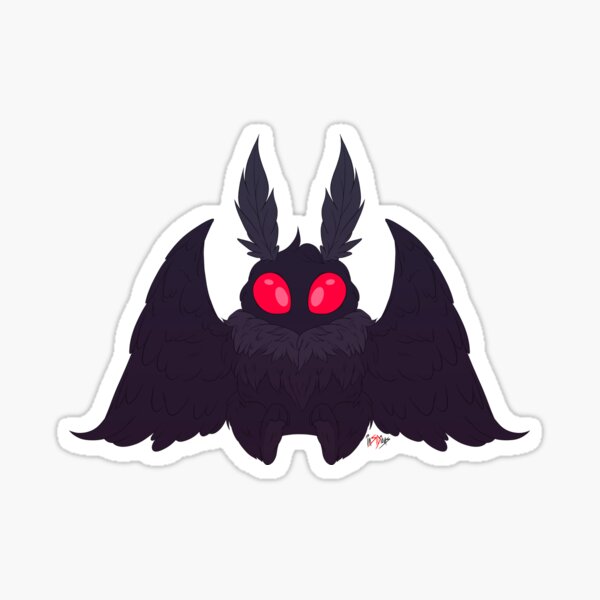 Moth Sticker – Fluffed Animals