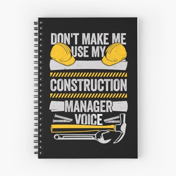 Item preview, Don't Make Me Use My Construction Manager Voice designed and sold by Marcid95.