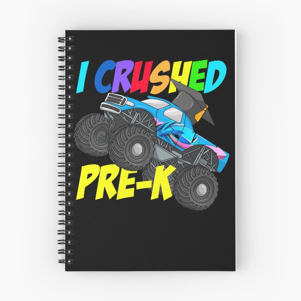 Item preview, I Crushed Pre-K Monster Truck Boys Pre-K Graduation Gear designed and sold by DynamicDesign.
