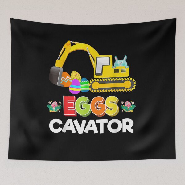 Item preview, Easter Hunting Truck Egg Cavator Toddler Boys Easter Bunnies T-Shirt designed and sold by CarlFio.