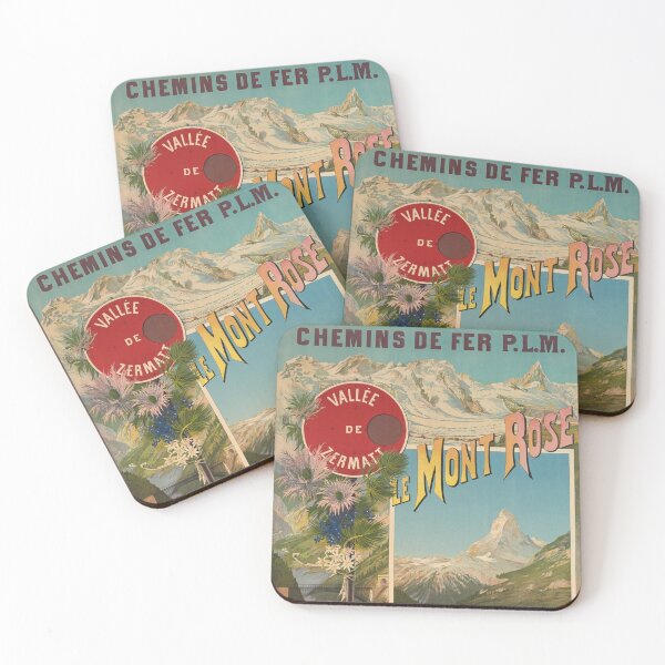Item preview, Matter Valley Monte Rosa, Italy Switzerland (1895) - Hugo d'Alesi designed and sold by SALON DES ARTS.
