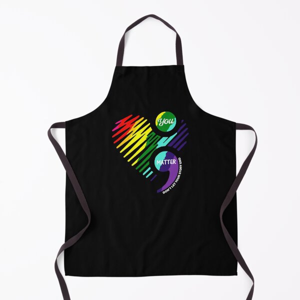 Item preview, You matter heart semi colon designed and sold by pnkpopcorn.