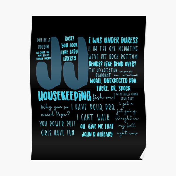 "Jj Outer Banks Quotes" Poster For Sale By Sabrinaunique | Redbubble