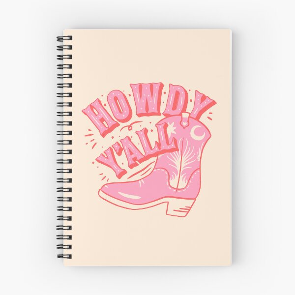 Item preview, HOWDY YALL | HOWDY Y'ALL  Cowboy Boot | Preppy Space Cowgirl Aesthetic | White Background designed and sold by PEARROT.