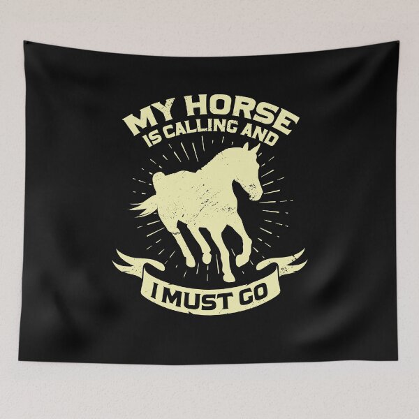 Item preview, My Horse Is Calling And I Must Go designed and sold by Marcid95.