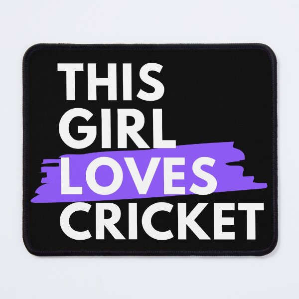 Item preview, This girl loves cricket designed and sold by TheGreenGoat.