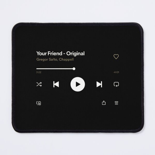 Item preview, Gregor Salto, Chappell - Your friend (SPOTIFY STYLE)  classique designed and sold by MBGiftsand.