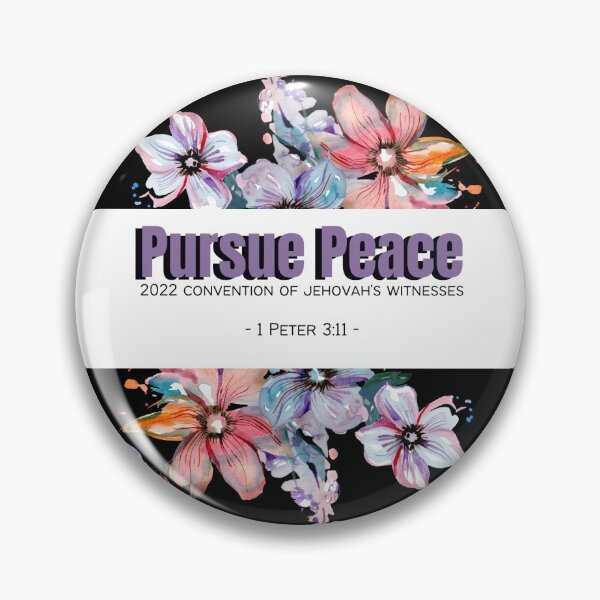 Item preview, 2022 Convention of Jehovah's Witnesses - Pursue Peace designed and sold by fsultesart.