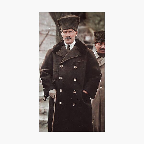 Mustafa Kemal Atatürk Fotodruck