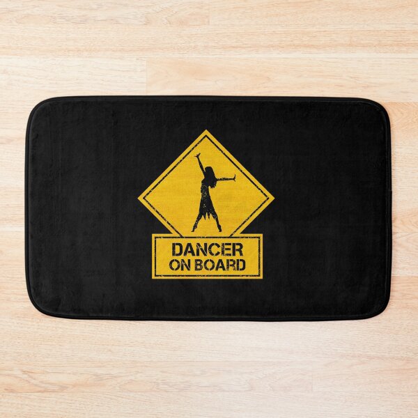 Item preview, DANCER ON BOARD - Stickers for Cars designed and sold by CAUTION SHOP.