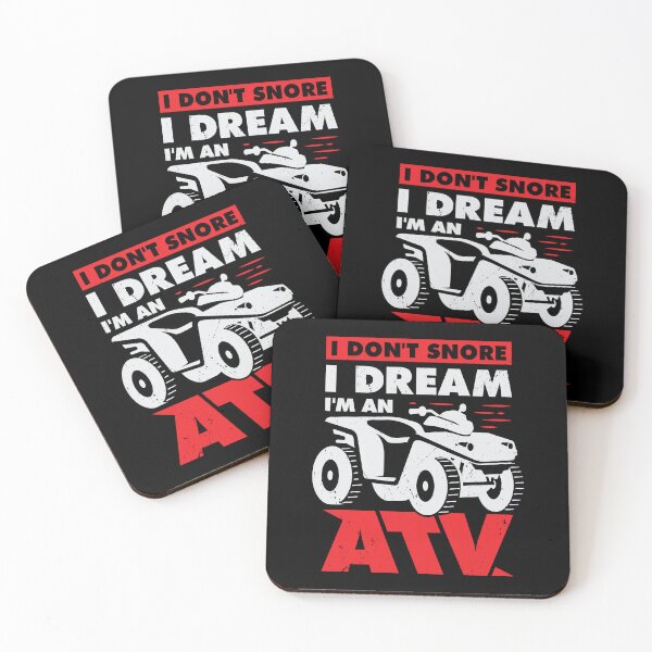 Item preview, I Don't Snore I Dream I'm An ATV Quad Driver Gift designed and sold by Marcid95.