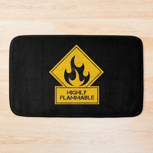 Item preview, Highly Flammable designed and sold by CAUTION SHOP.