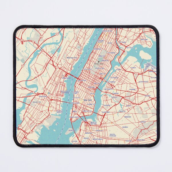 Item preview, New York City Map designed and sold by randomorder.