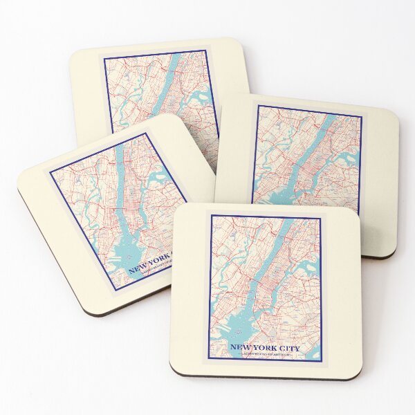 Item preview, New York City Map designed and sold by randomorder.