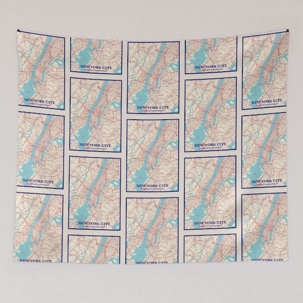 Item preview, New York City Map designed and sold by randomorder.