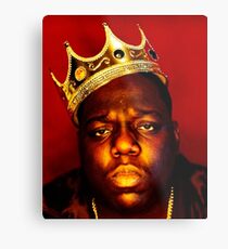 BIGGIE Metal Print