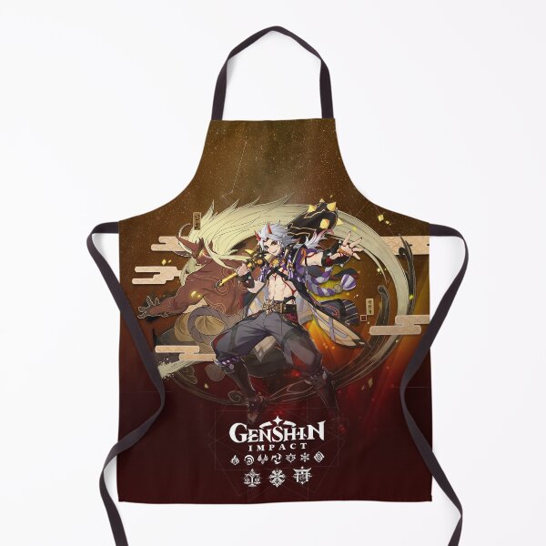 Item preview, Arataki Itto Geo Character Genshin Impact designed and sold by genshinwaifus.