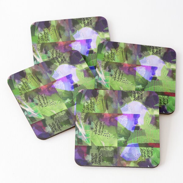 Item preview, Bold Purple and Green Abstract Art designed and sold by NancyMerkle.