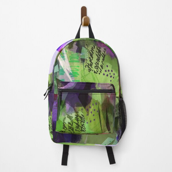 Item preview, Bold Purple and Green Abstract Art designed and sold by NancyMerkle.