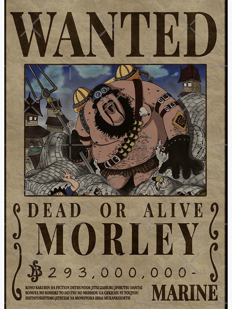 Monkey D Dragon Wanted Poster One Piece | Art Board Print