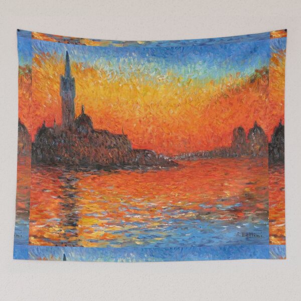 Item preview, Claude Monet Venice Twilight designed and sold by Vintage Designs +.