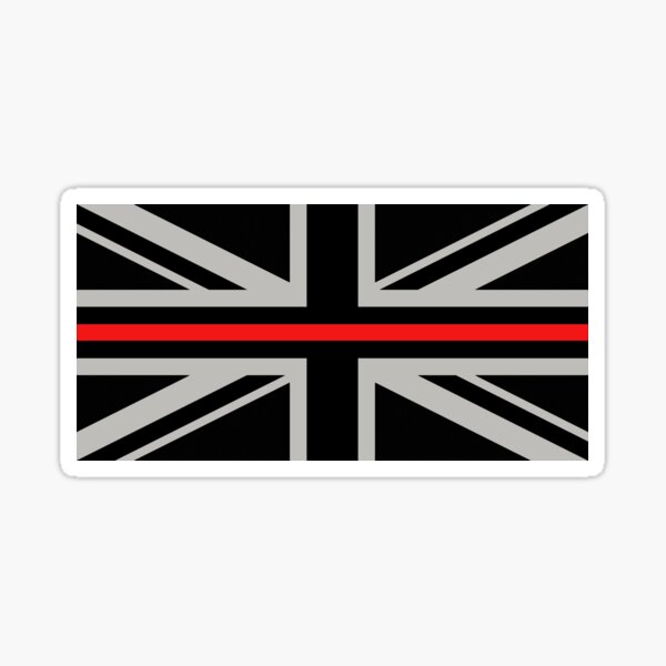 Item preview, British Flag: Thin Red Line designed and sold by Jared Davies.