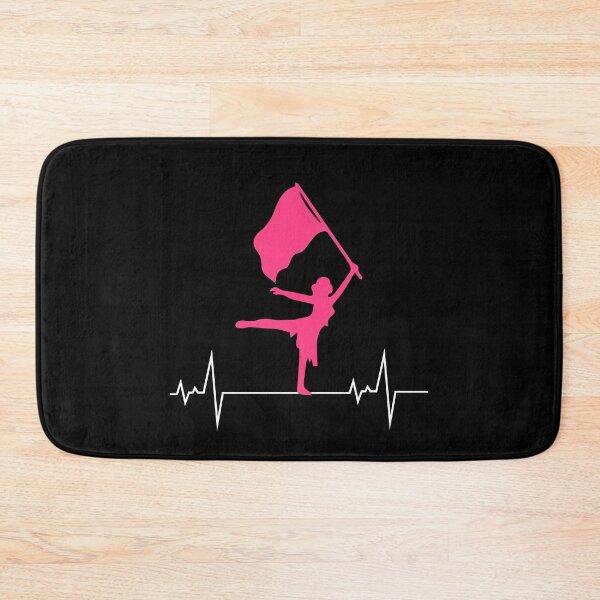 Item preview, Winter Color Guard Flag Corps Dance Heartbeat designed and sold by CuteDesigns1.